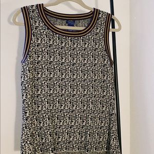 Vintage Houndstooth Sweater Vest